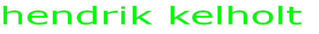 hendrik kelholt